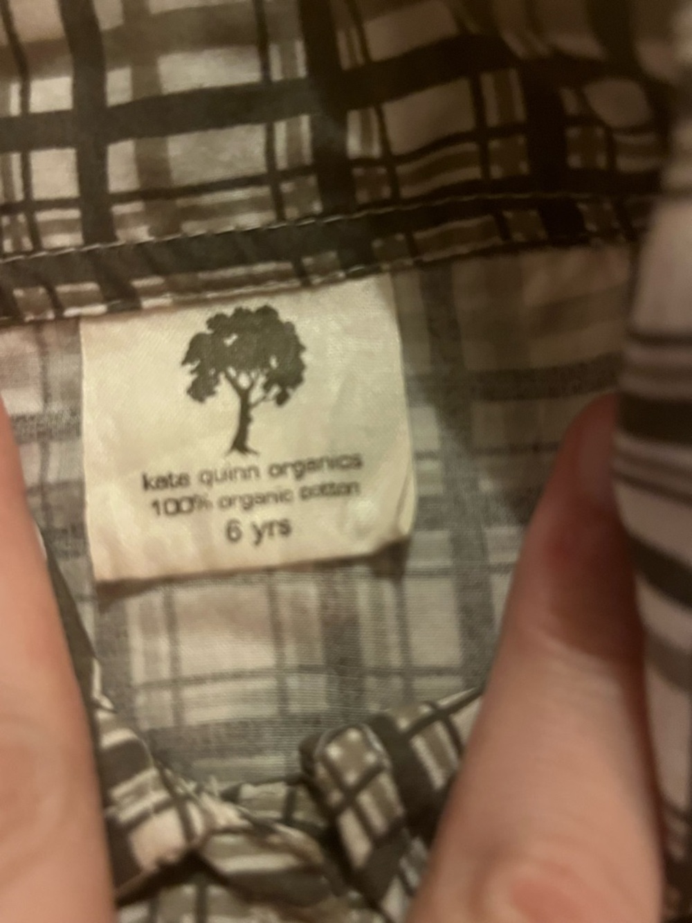 Vintage Kate Quinn 6yr Plaid Dress - Picture 2 of 2